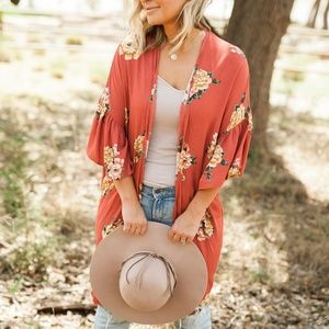 Floral Kimono